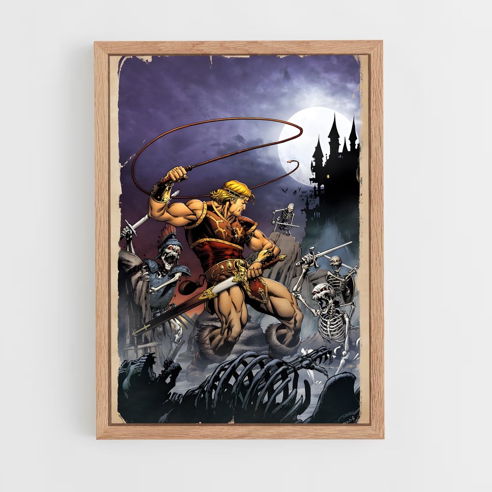 Poster Barbarie Éternelle – affiche Castlevania (vue 4)